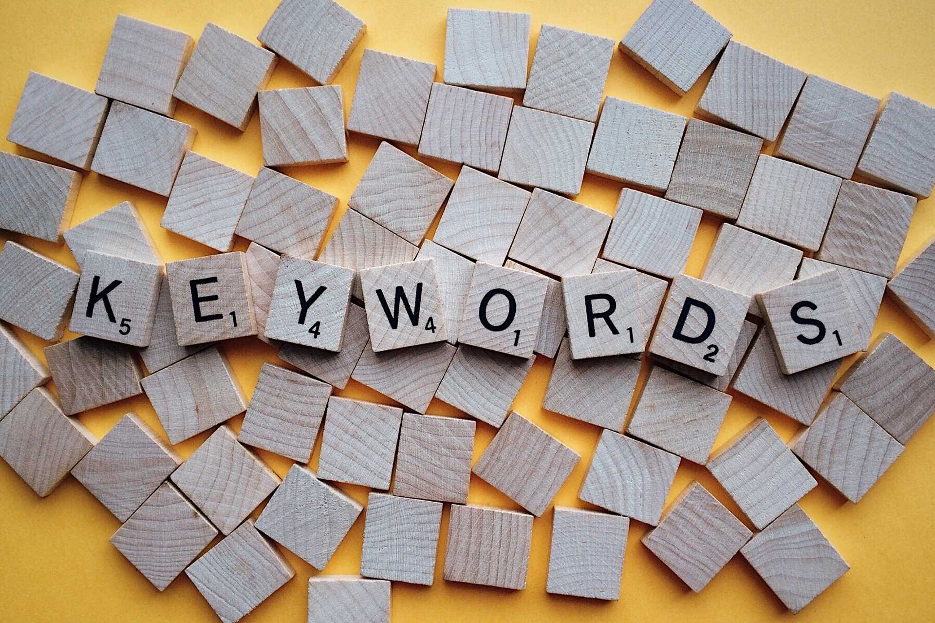 content with keywords