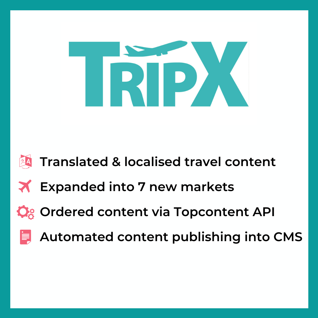 Tripx Travel Content Case Study