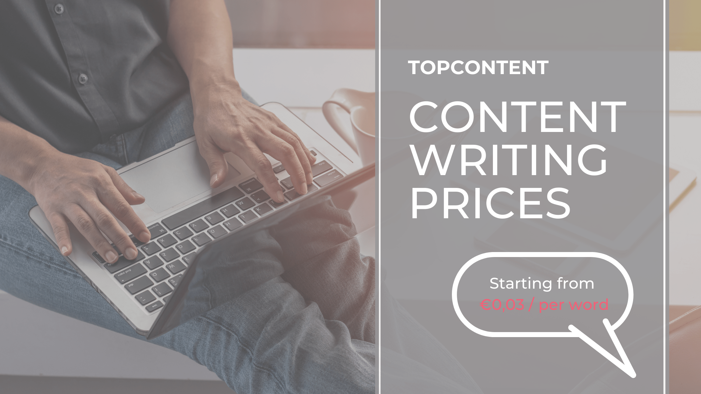 content writing services pricing