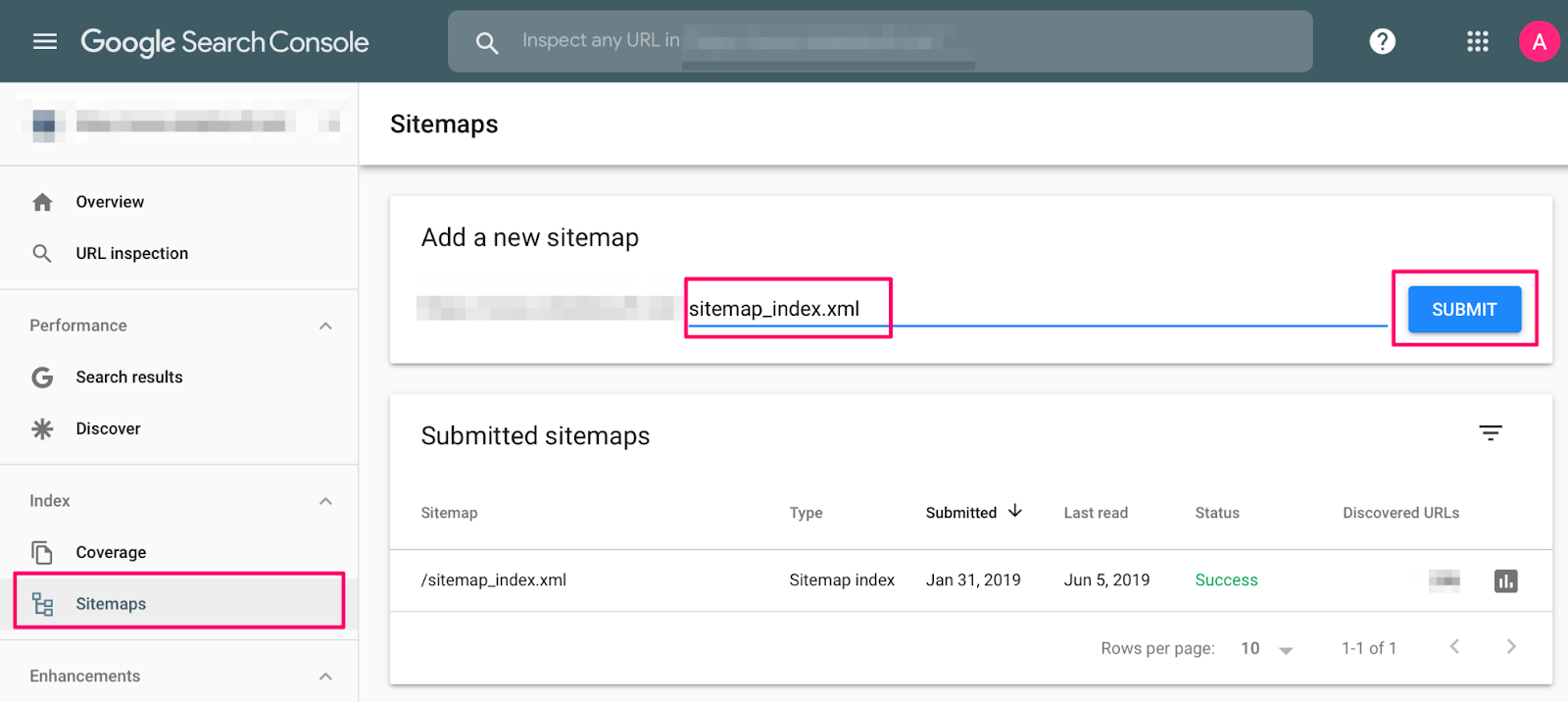 Submit a Sitemap to Google